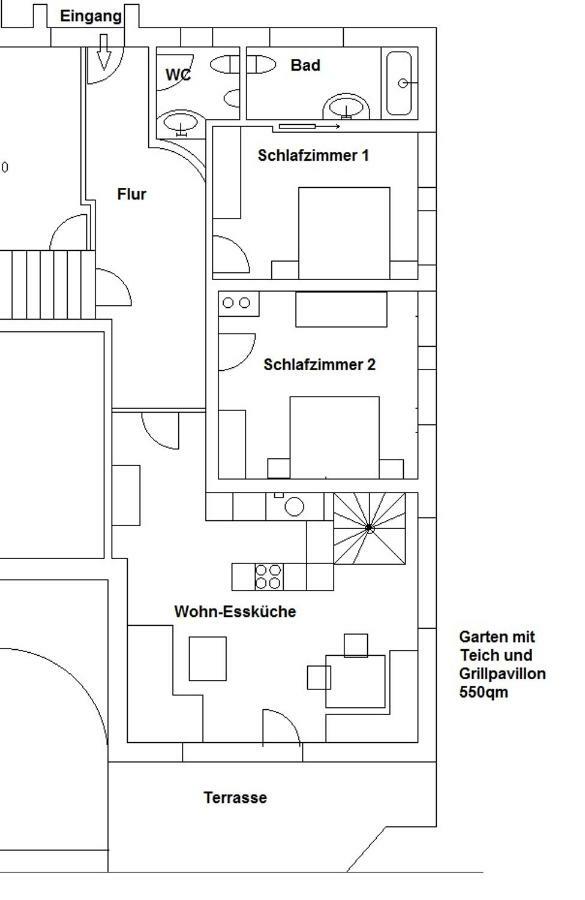 Ferienwohnung Messewohnung Muenchen Ost Forstern Eksteriør billede